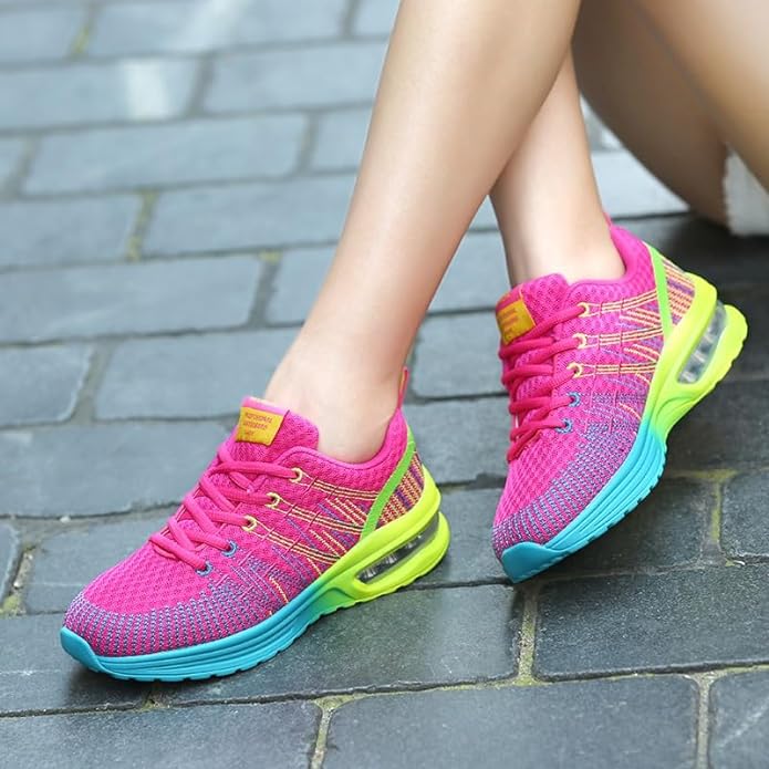 Trendy Orthopaedic Casual Sneakers for Women - Liva-Pink-3.5-The Livary
