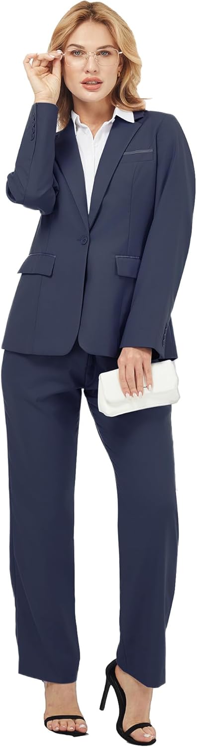 Blazer and Trousers Set - Verona-Black-XS-The Livary