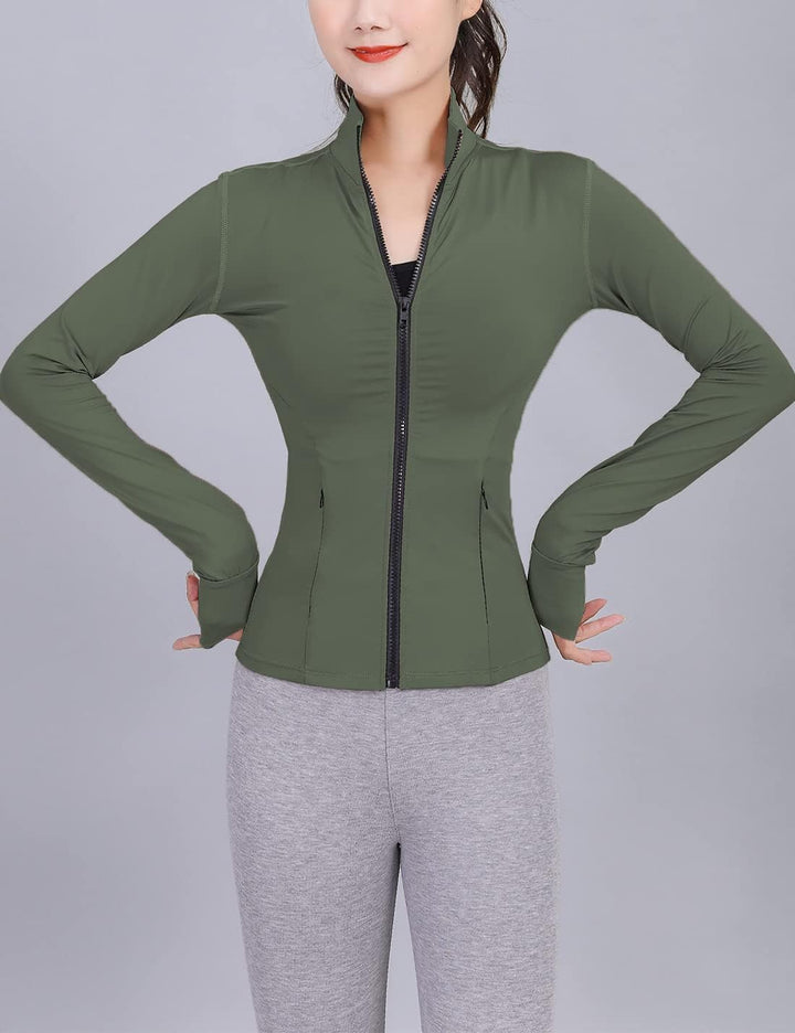 Comfortable Sports Jacket - FlexiMove-Apricot-XS-The Livary