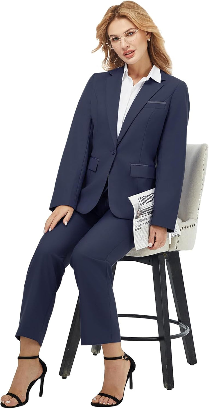 Blazer and Trousers Set - Verona-Black-XS-The Livary
