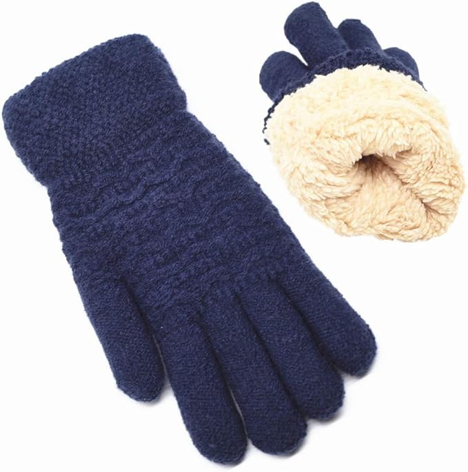 Warm Touchscreen Gloves – PolarTouch-Marine blue-The Livary