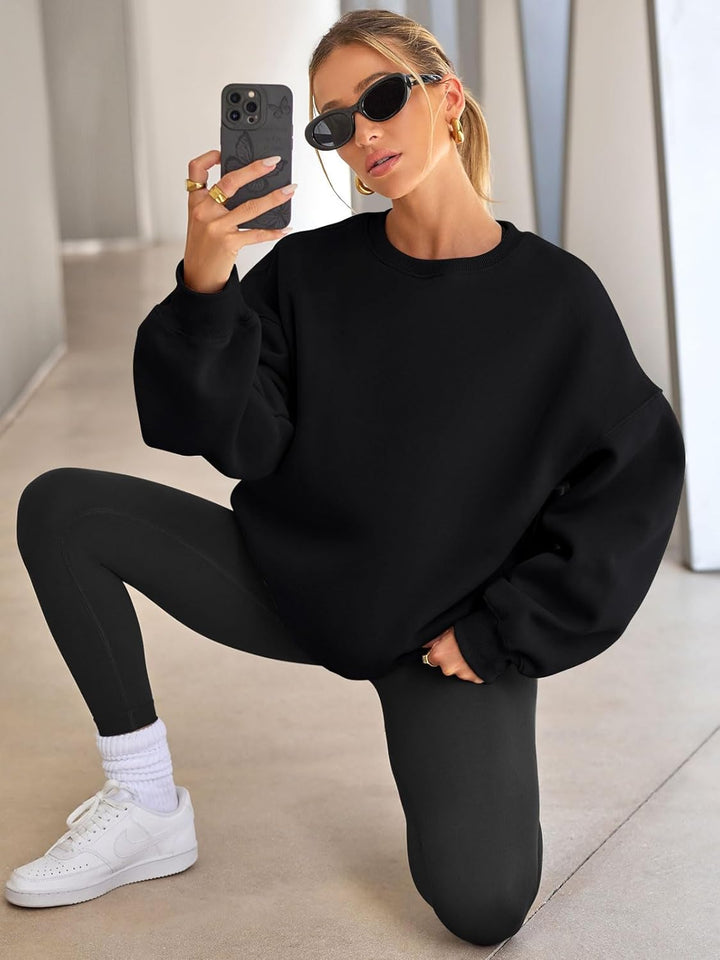 Comfortable Oversized Women's Sweater - Ella-Apricot-S-The Livary
