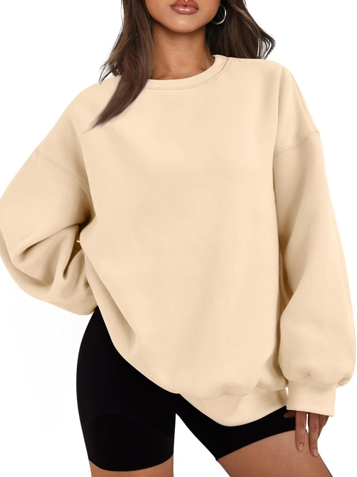 Comfortable Oversized Women's Sweater - Ella-Apricot-S-The Livary