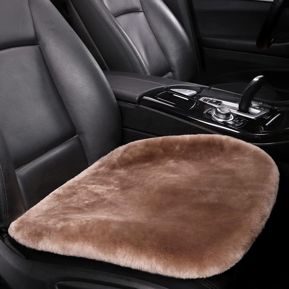 Luxury Sheep Skin Cushion - Lara-Pink-Seat-The Livary
