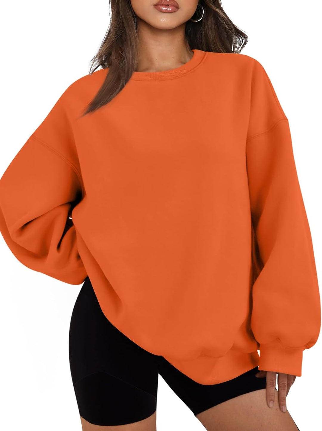 Comfortable Oversized Women's Sweater - Ella-Apricot-S-The Livary