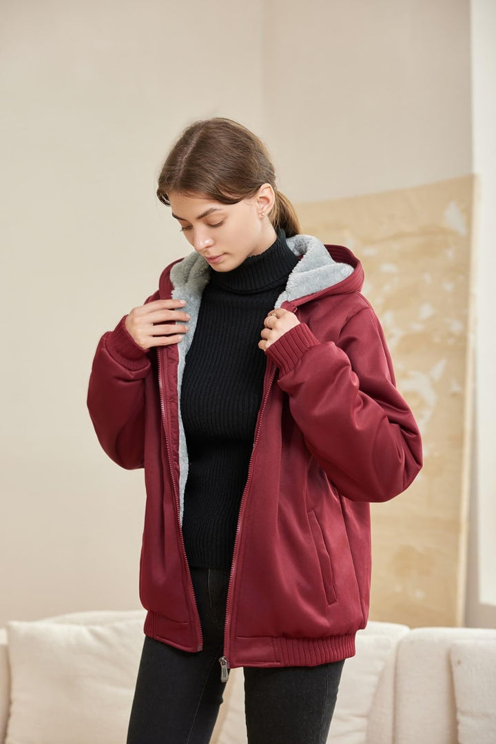 Comfortable Ladies Winter Fleece Vest - Gemma-Black-S-The Livary