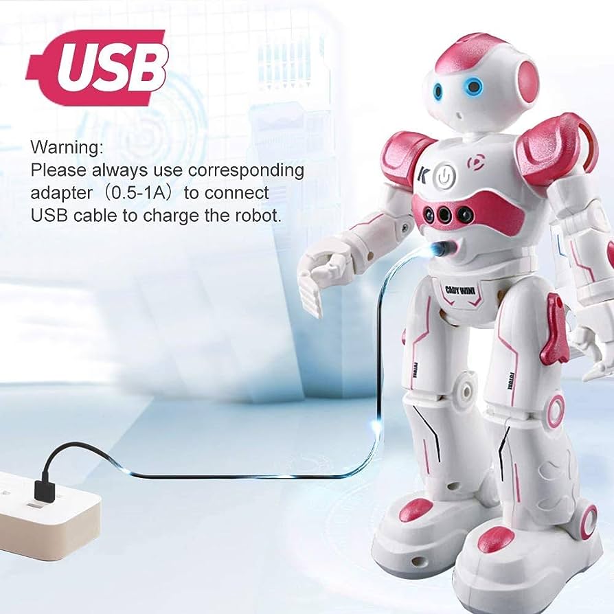 Interactive Educational Robot - NovaBot-Blue-The Livary