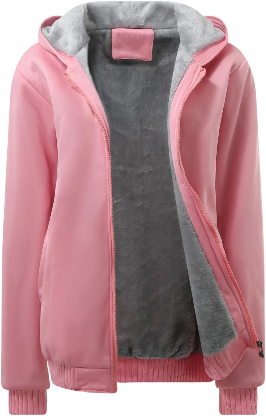 Comfortable Ladies Winter Fleece Vest - Gemma-Pink-S-The Livary