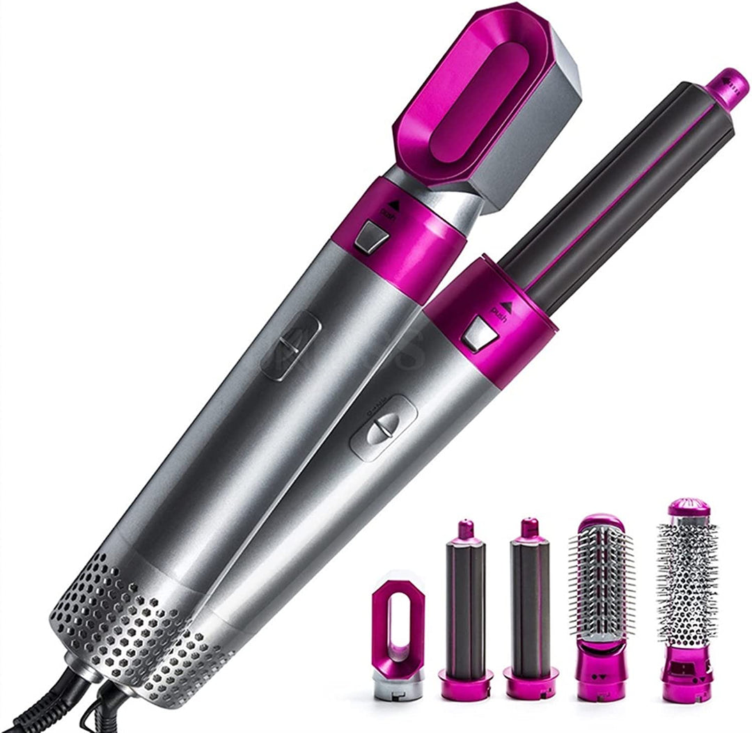 5-in-1 Warm Air Hair Dryer Brush – Aurevia-The Livary