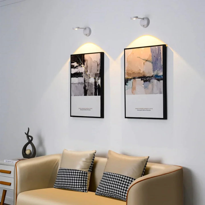 Wireless Motion Sensor Spotlight - LumaFlex-White-Touch Control-The Livary