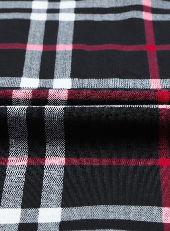 Stylish Casual Checked Ladies' Blouse - Lara-Black-S-The Livary