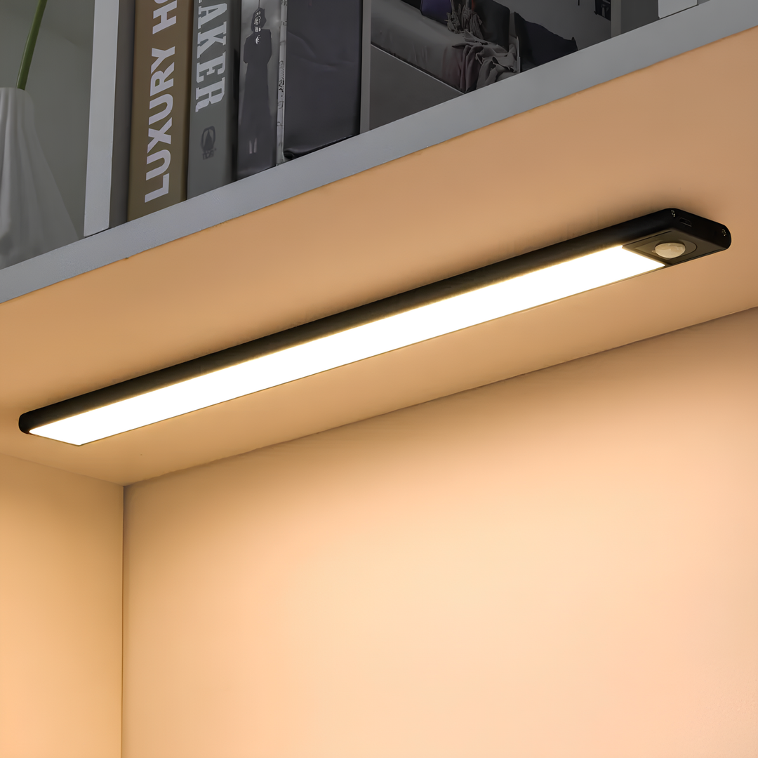 Wireless Motion Sensor Lamp - GlowMotion-Black-7.87 inches-The Livary