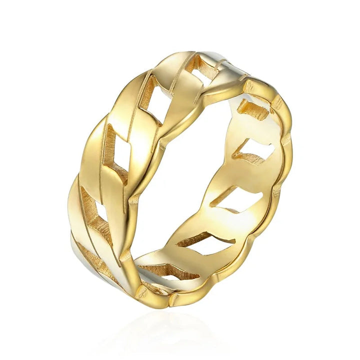 Timeless Beauty Ring - Elara-Gold-5-The Livary