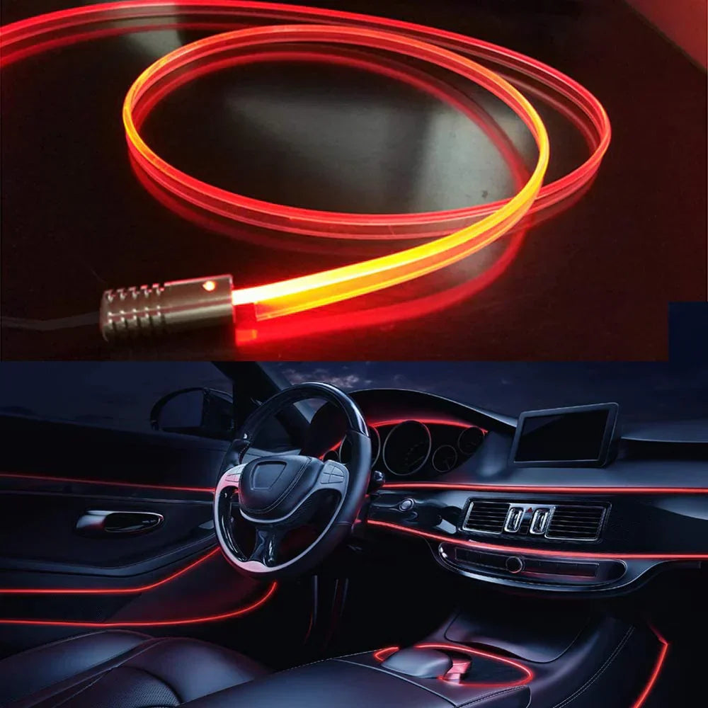 RGB Interior Lighting for Car - GlowLine-Light blue-The Livary