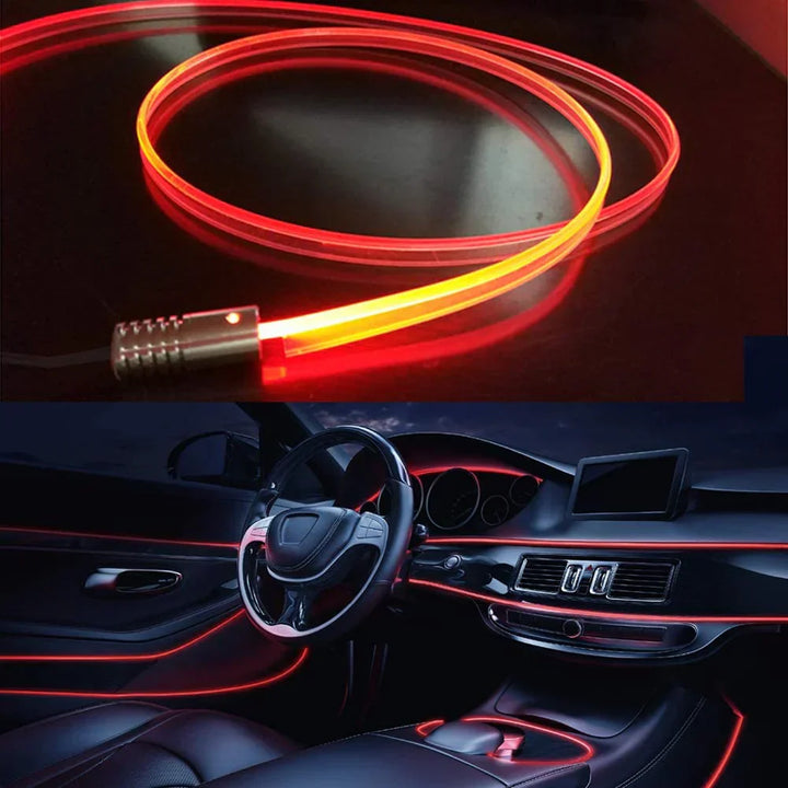 RGB Interior Lighting for Car - GlowLine-Light blue-The Livary