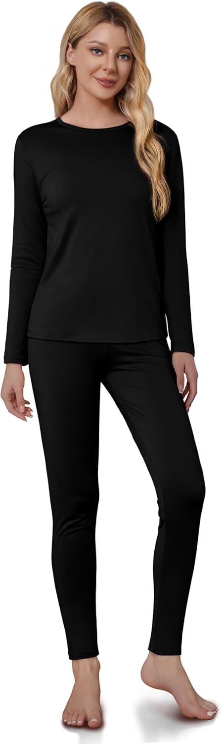 Thermal Underwear for Women - Sophie-Black-XS-The Livary