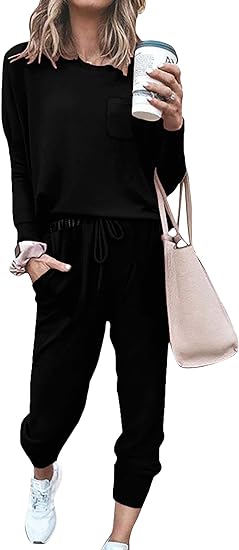 Comfortable Lounge Set - Emma-Black-S-The Livary