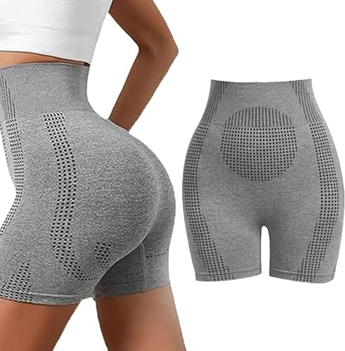 Corrective Shapewear Shorts - Nova | With Push-up effect-Black-S-The Livary