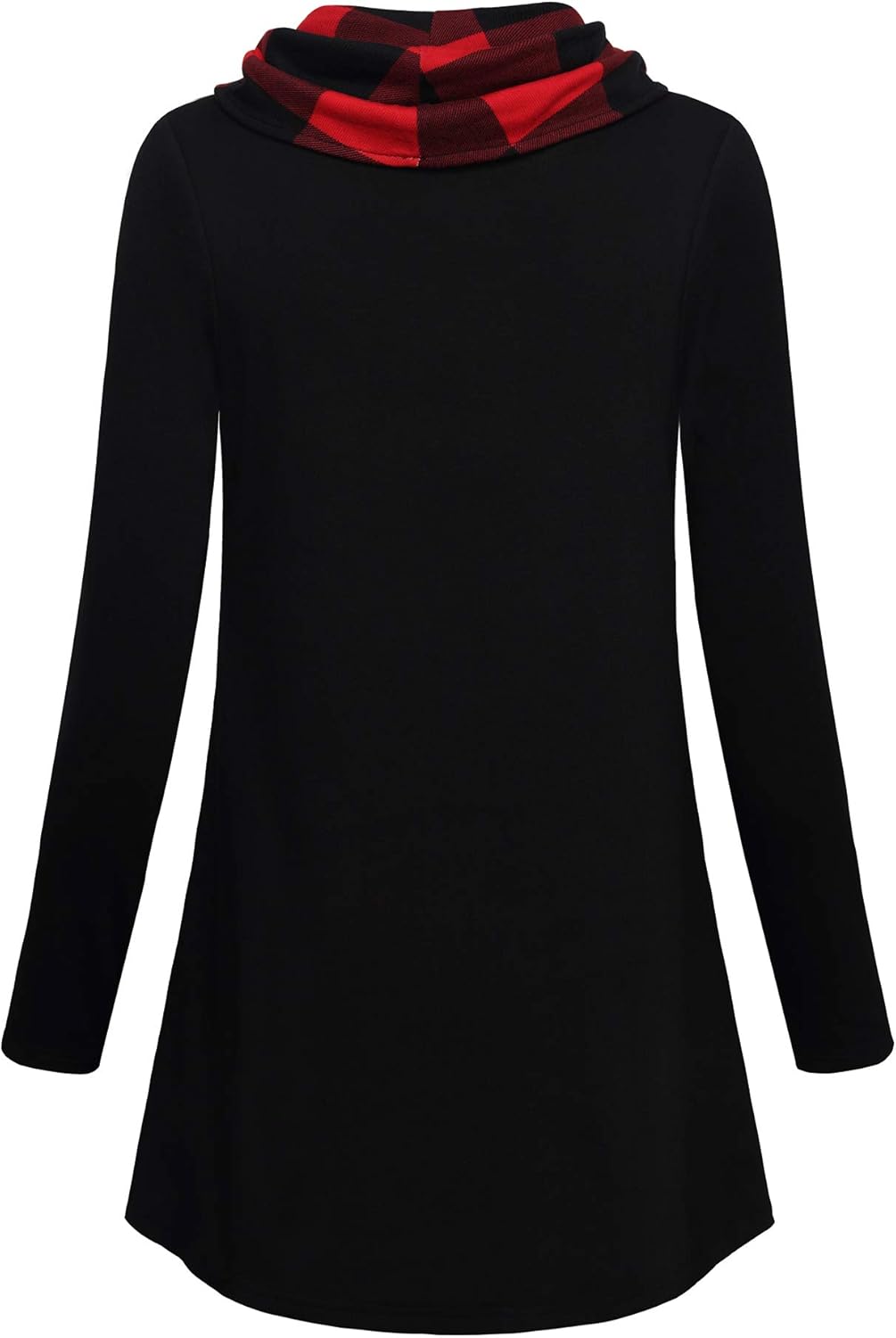 Stylish Colour Block Pullover Sweatshirt for Ladies - Bella-Black-S-The Livary