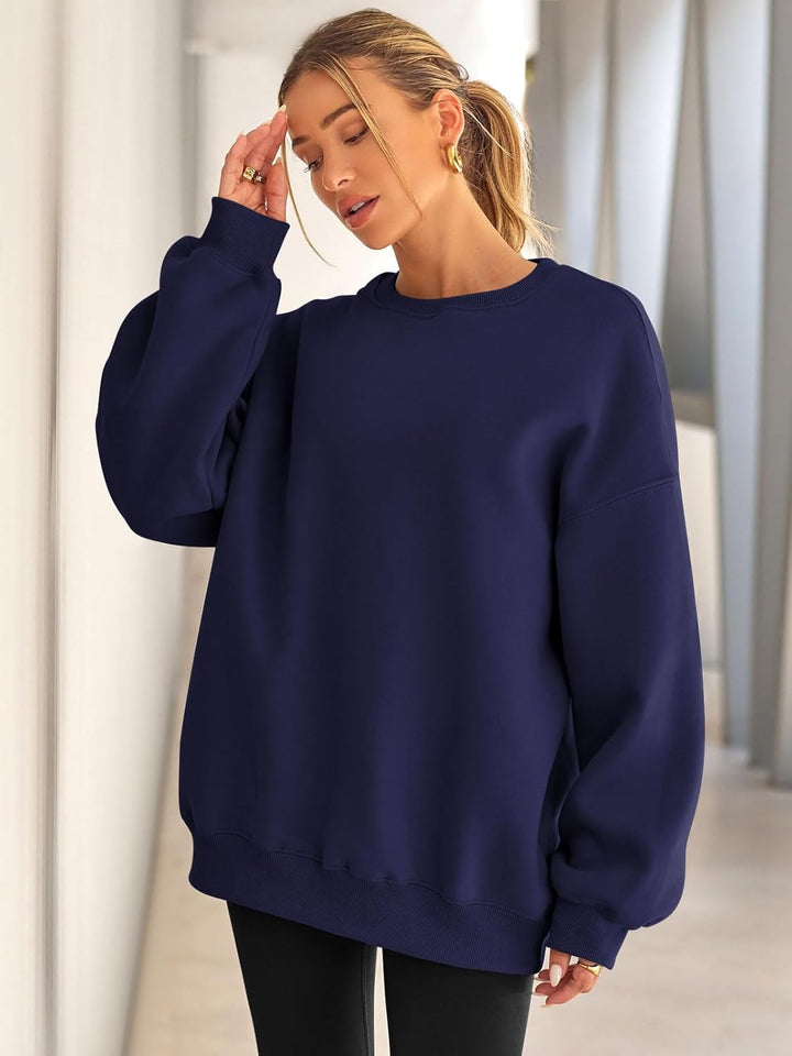 Comfortable Oversized Women's Sweater - Ella-Apricot-S-The Livary