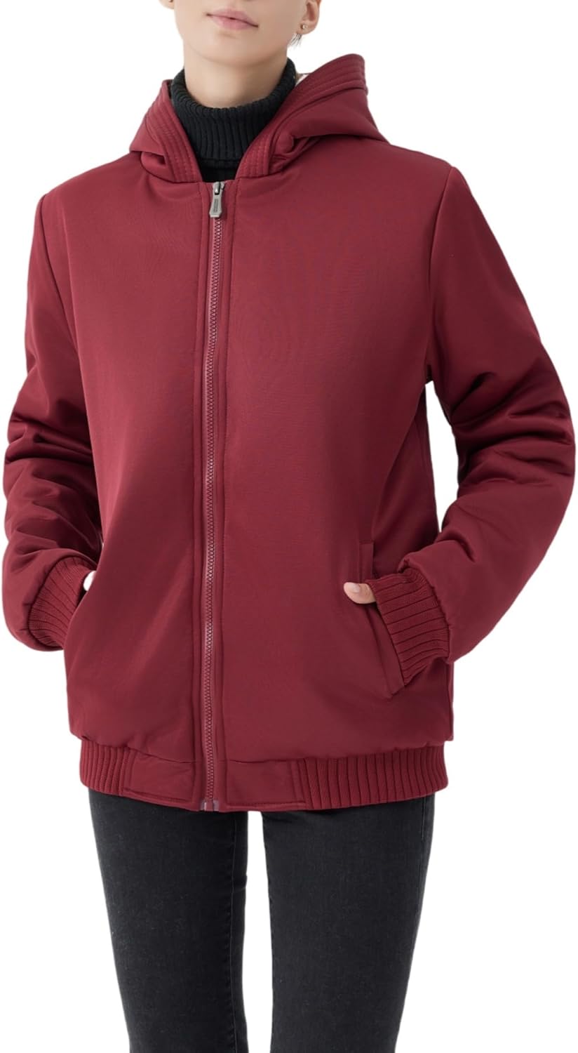 Comfortable Ladies Winter Fleece Vest - Gemma-Red-S-The Livary