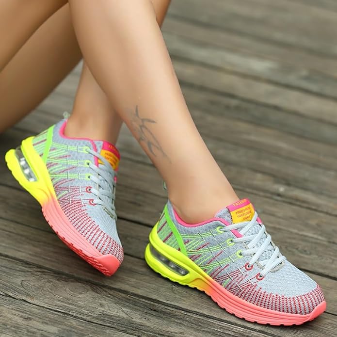 Trendy Orthopaedic Casual Sneakers for Women - Liva-Pink-3.5-The Livary
