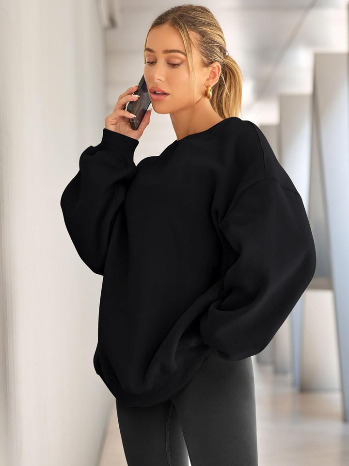 Comfortable Oversized Women's Sweater - Ella-Apricot-S-The Livary