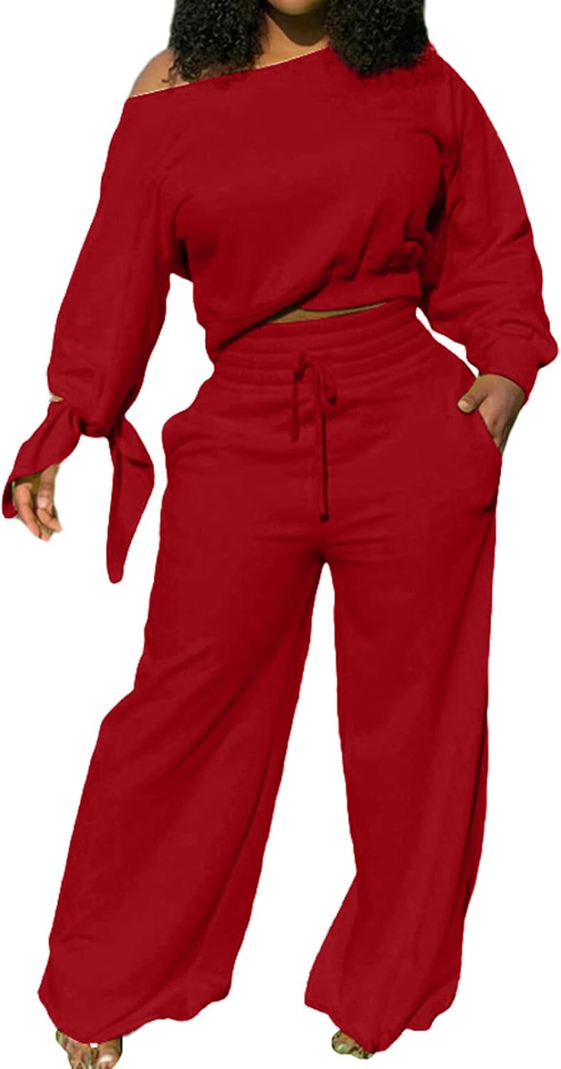 Stylish Women's Sweatsuit - Lola-Red-S-The Livary