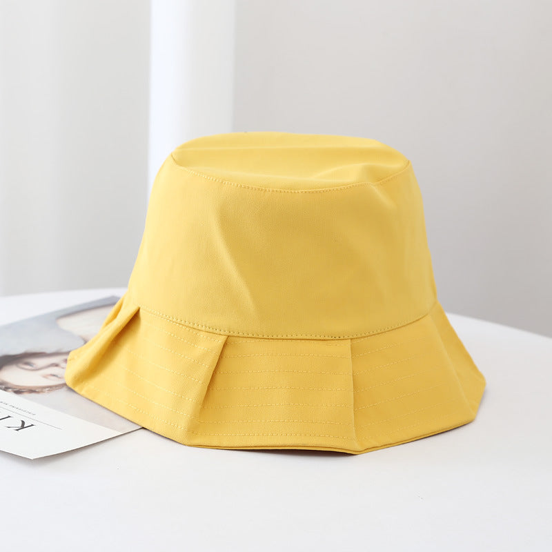 Trendy summer bucket hat for men and women – Orion-Yellow-The Livary