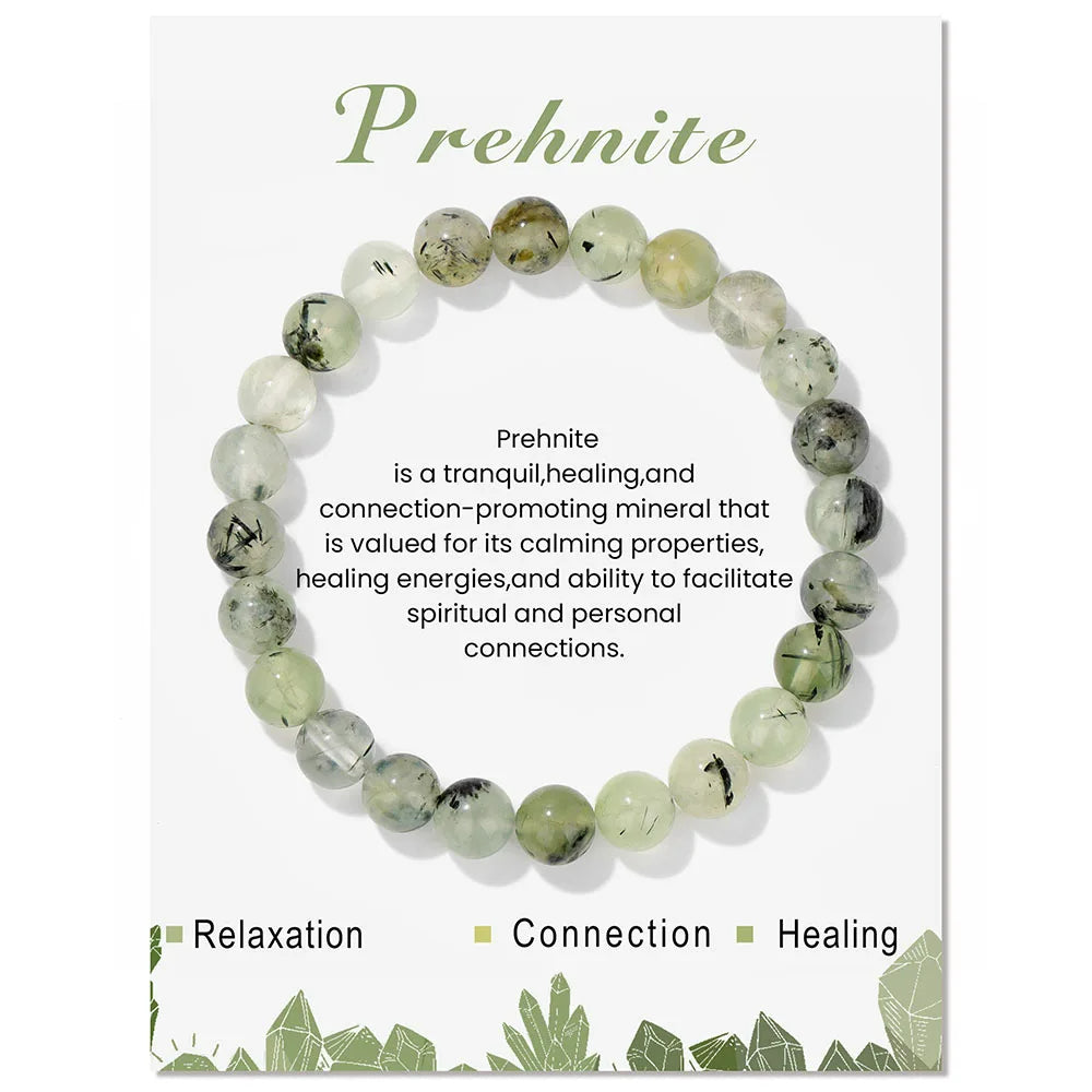 Natural Crystal Healing Energy Bracelet - Aria-Amazonite-The Livary