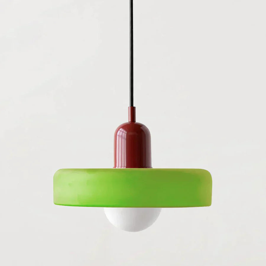 Hanging Ceiling Lamp - NordicLuxe-Green-Red-25 x 18 cm-The Livary