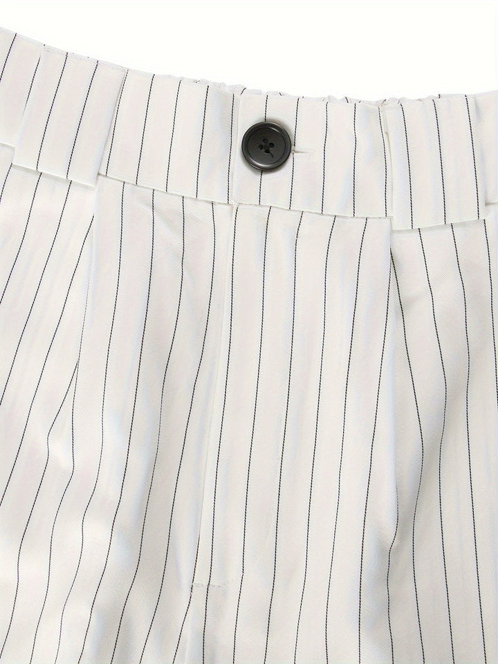 Stylish Striped Summer Outfit - Vivian-S-The Livary