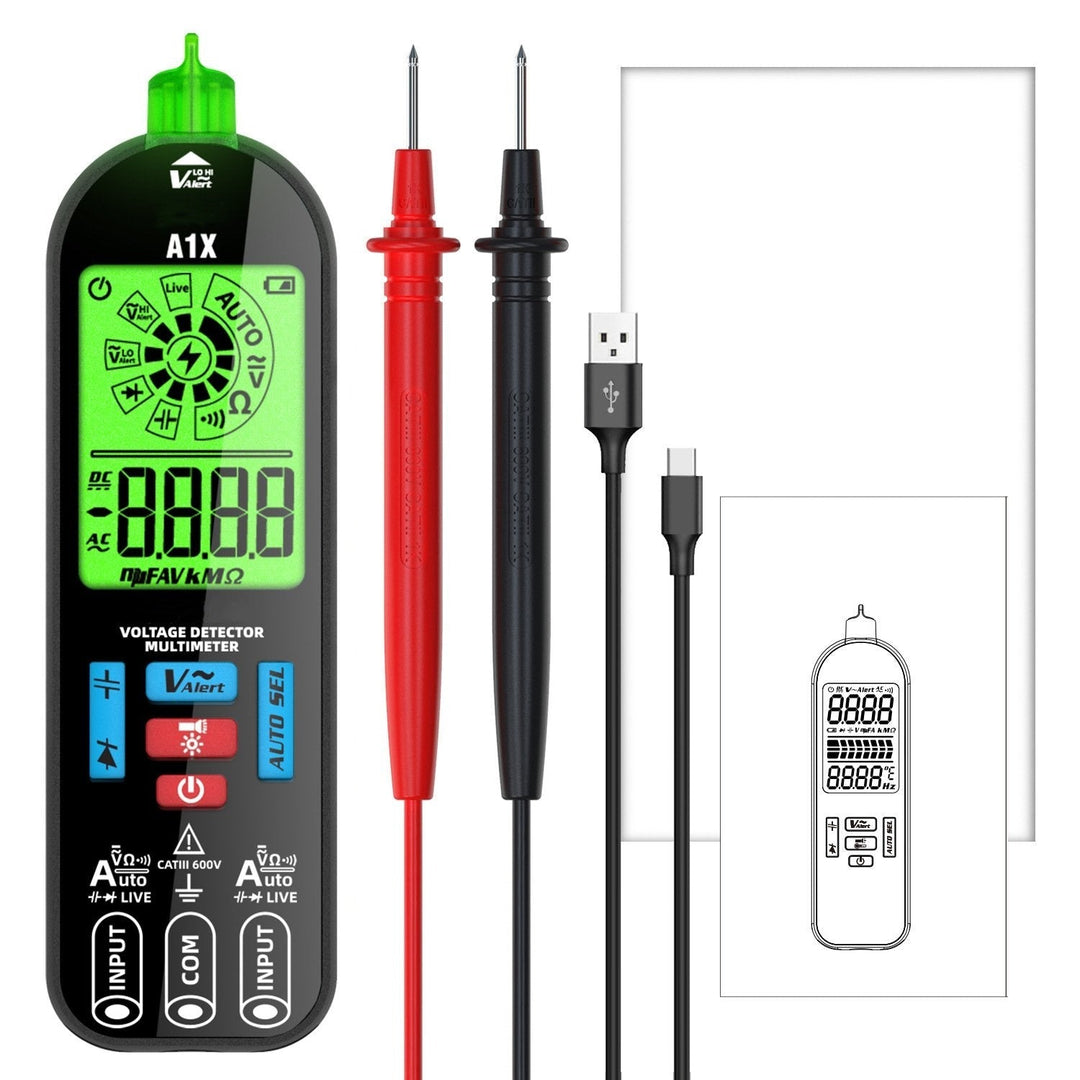 Smart Digital Multimeter – Voltago A1X-Standard-The Livary