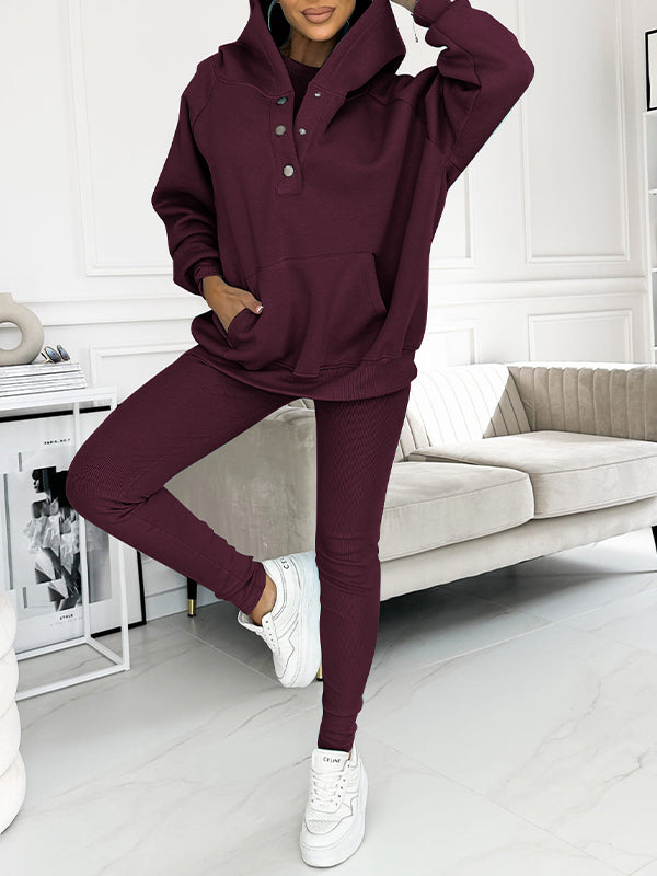 Stylish Comfort Set for Ladies – Elvira-Dark purple-S-The Livary