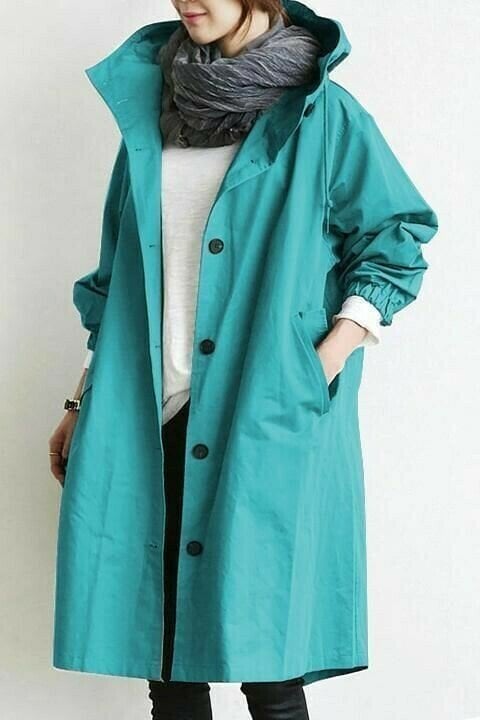 Ladies Windbreaker - Aurora-Green-blue-S-The Livary