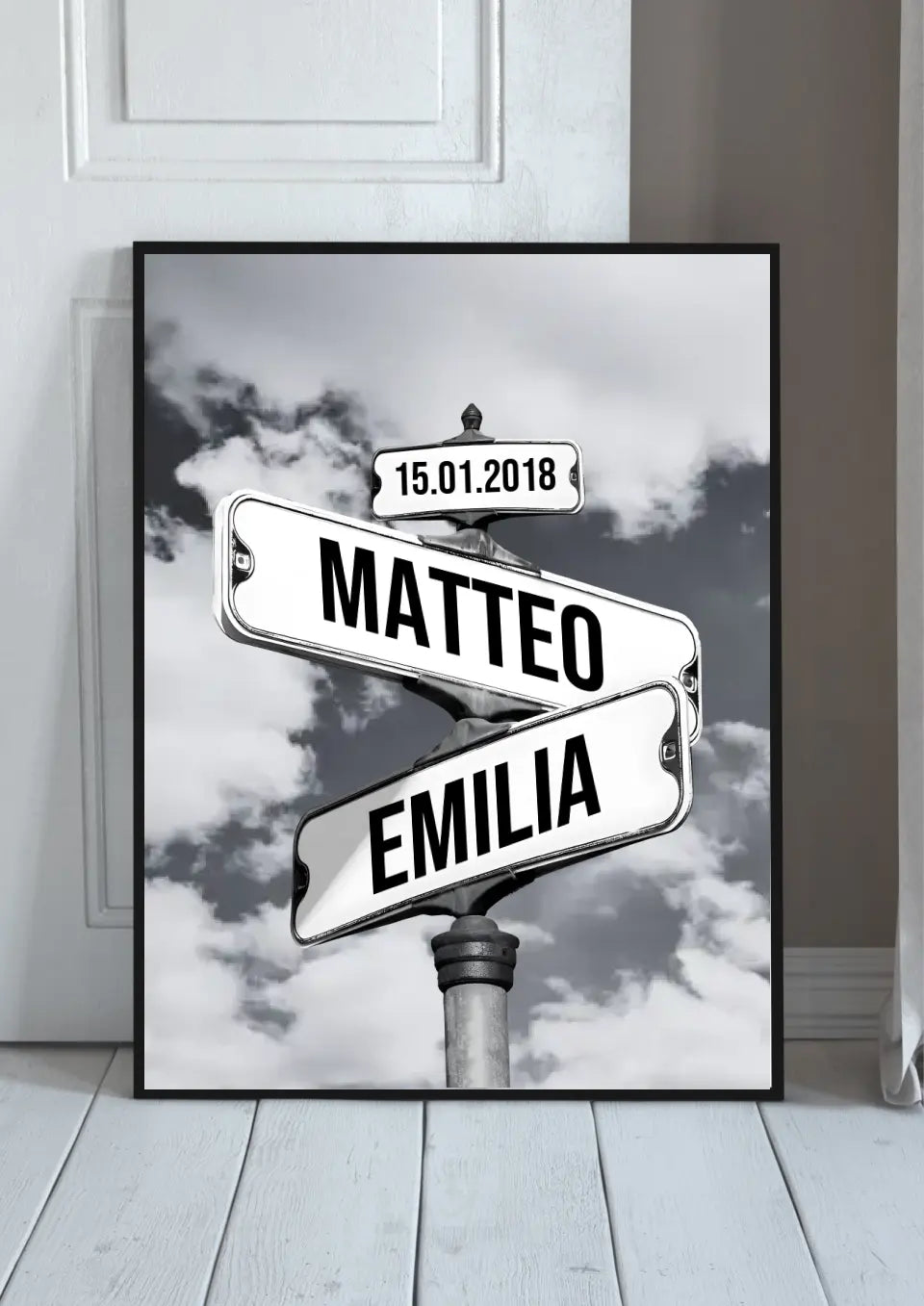 Street Signs Poster for Couples-Digital Download-The Livary
