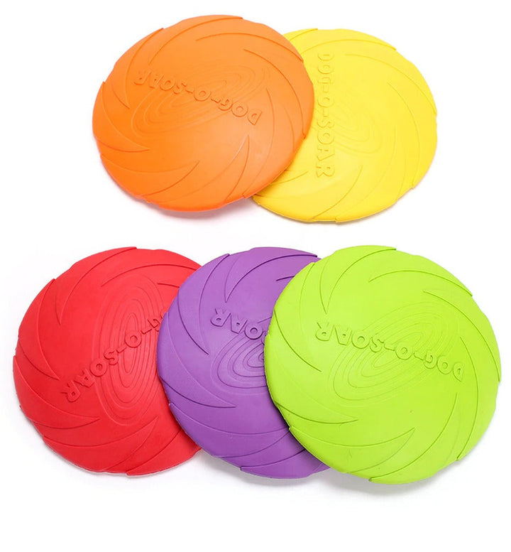 Flexible Dog Frisbee - FlexiFling (1+1 FREE)-Red-S - 5.91 IN Ø-The Livary