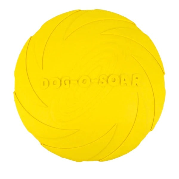 Flexible Dog Frisbee - FlexiFling (1+1 FREE)-Yellow-S - 5.91 IN Ø-The Livary