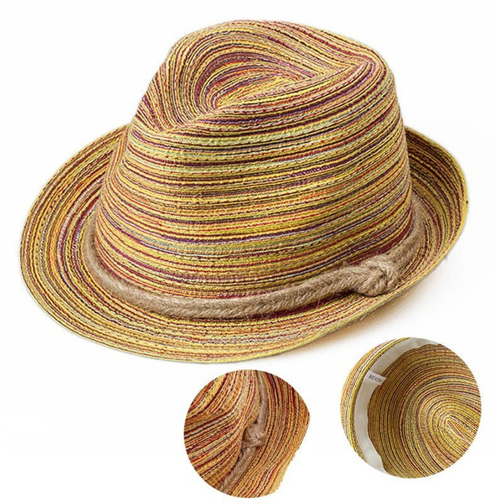 Stylish women's summer hat made of lightweight pepper grass – Maddy-The Livary
