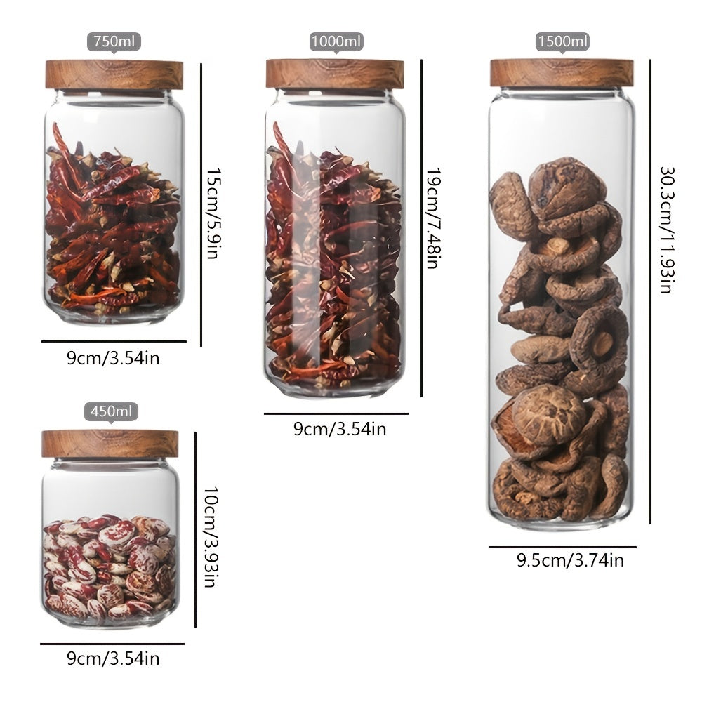 Glass Airtight Kitchen Storage Jar - LunaSeal