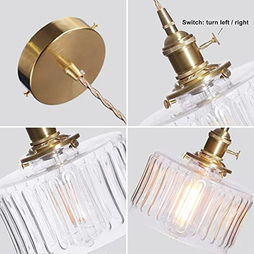Crystal Vintage Pendant Lamp - Harrison
