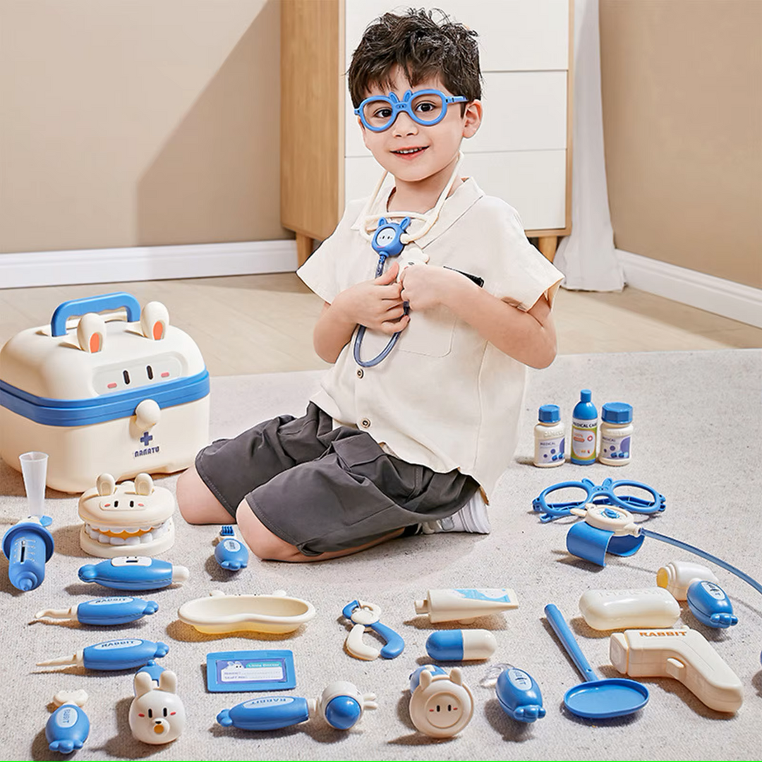 Pediatric Doctor Playset – Carezy-Pink-The Livary
