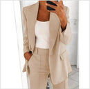 Stylish Women's Suit - Valentina-Khaki-S-The Livary