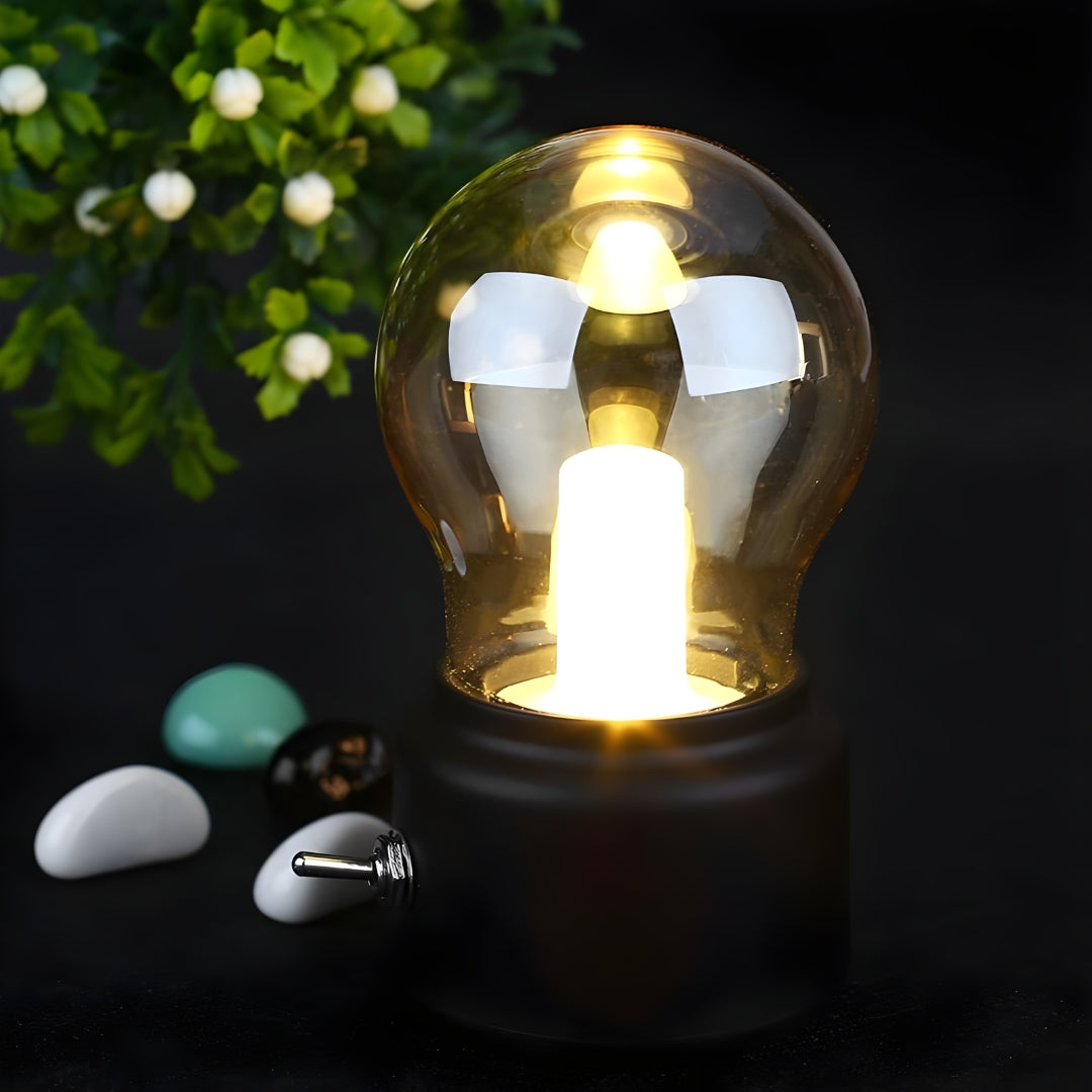 Portable Retro Table Lamp - LumiRetro