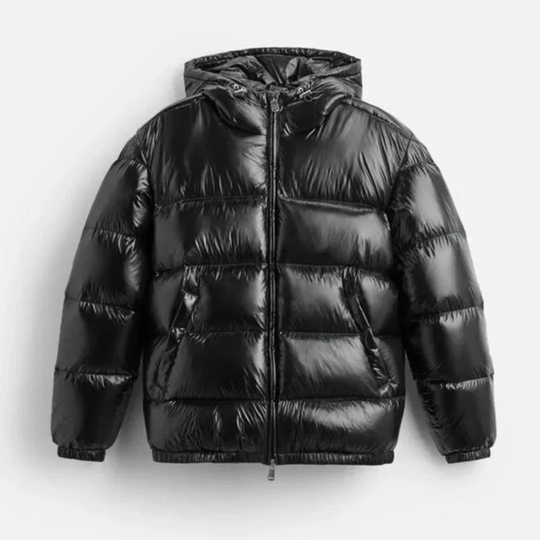 Unisex Down Jacket - Aspen-Black-S-The Livary