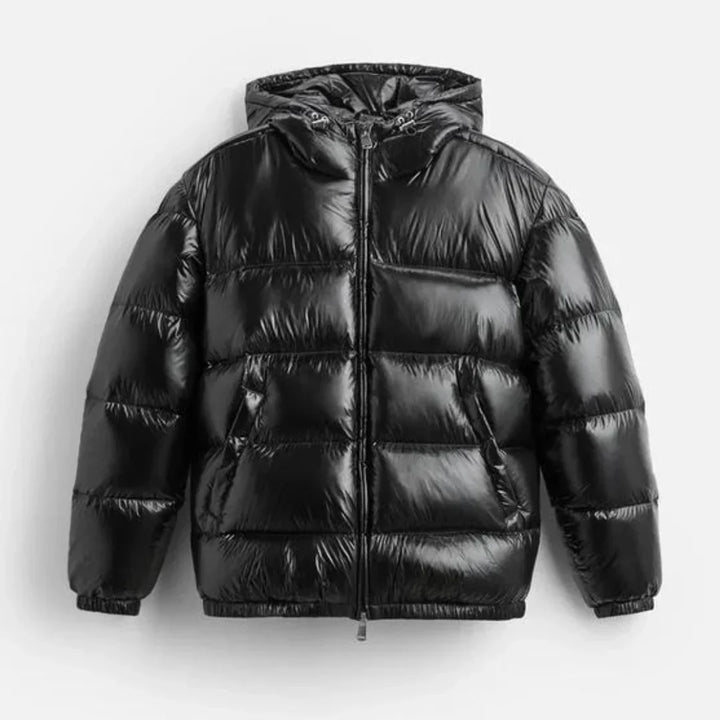Unisex Down Jacket - Aspen-Black-S-The Livary