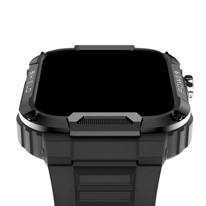 Robust Smartwatch for Men - IronPulse X1-Black-The Livary