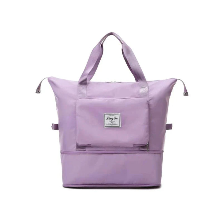Foldable Travel Bag - FlexiCarry-Purple-The Livary