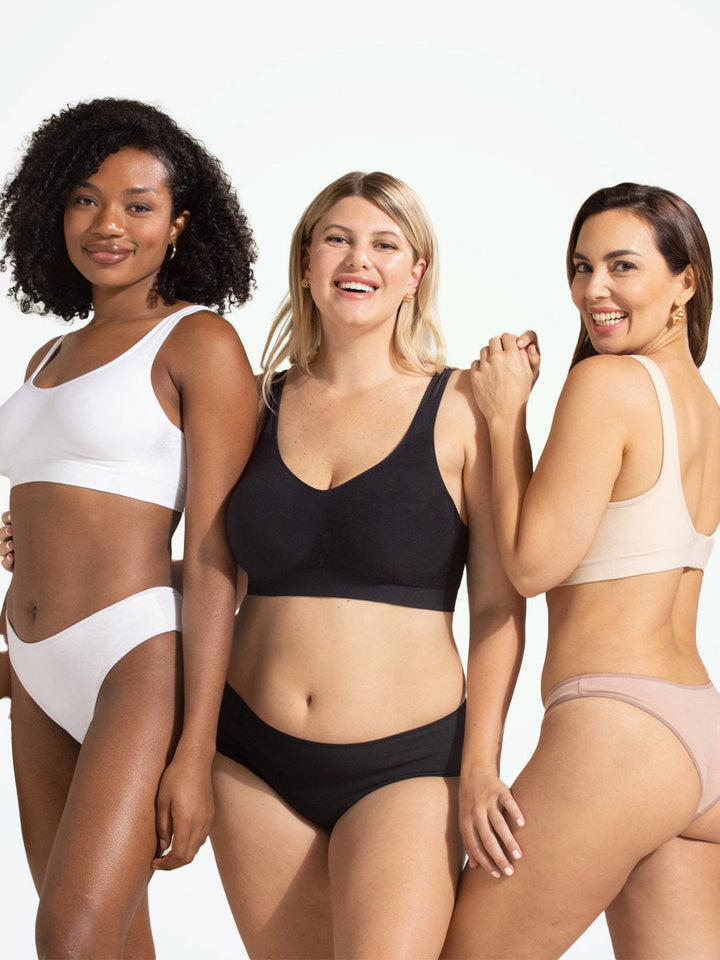 Shapewear Sports Bra – Elena-Black-M-The Livary