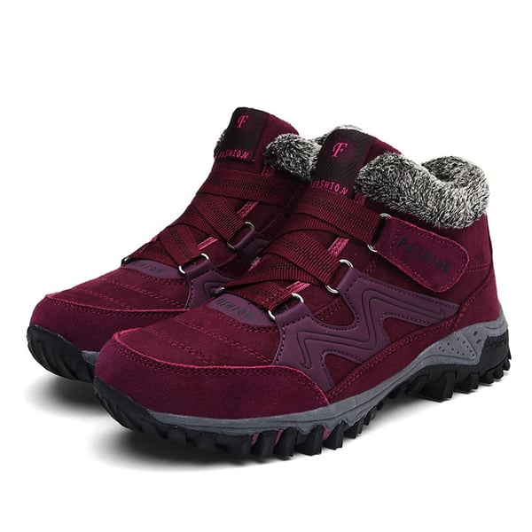 Unisex Winter Boots Aspen | Waterproof, Warm and Non-slip-Red-6-The Livary